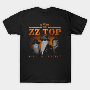 ZZTops Rock Band 50 T-Shirt